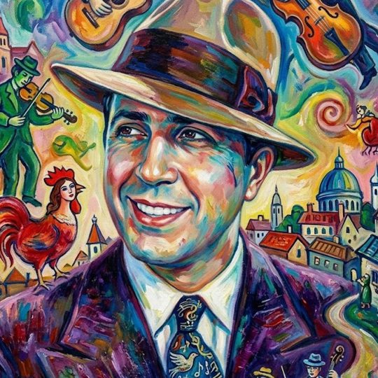 PINTURA ARTÍSTICA OLEO. Gardel modelo Nro. 10
